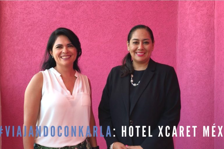 Entrevista a Alejandra Rubio por inauguración de Hotel Xcaret México