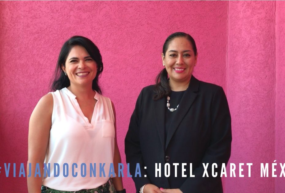 Entrevista a Alejandra Rubio por inauguración de Hotel Xcaret México